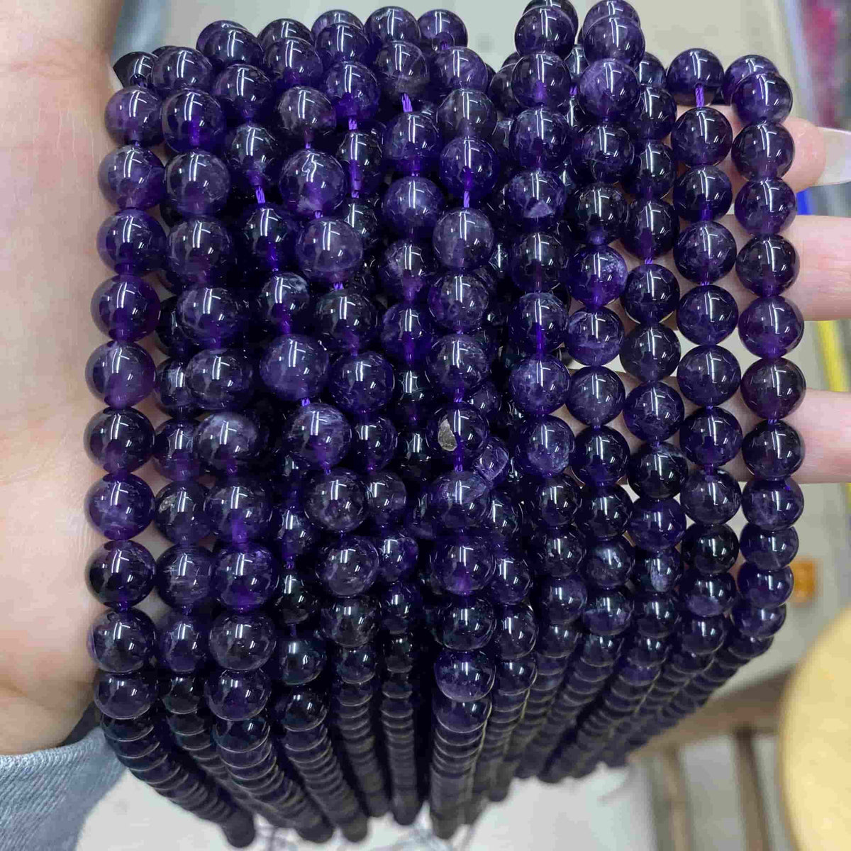 $2.5--8mm #2 Semi- Precious beadsFree Shipping