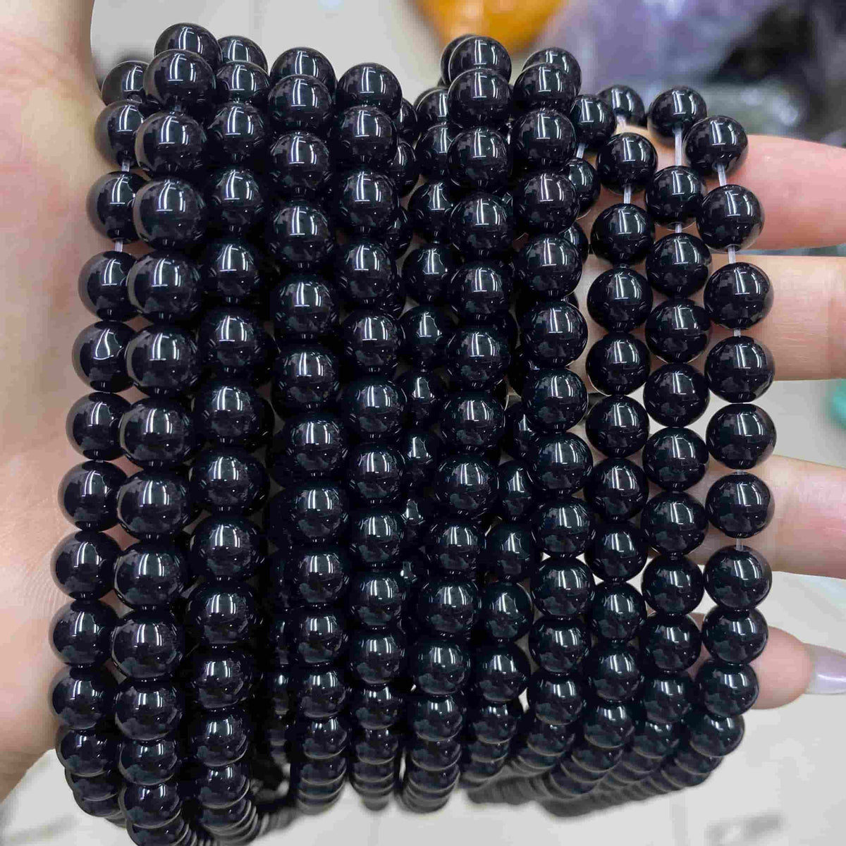 $2.5--8mm #2 Semi- Precious beadsFree Shipping