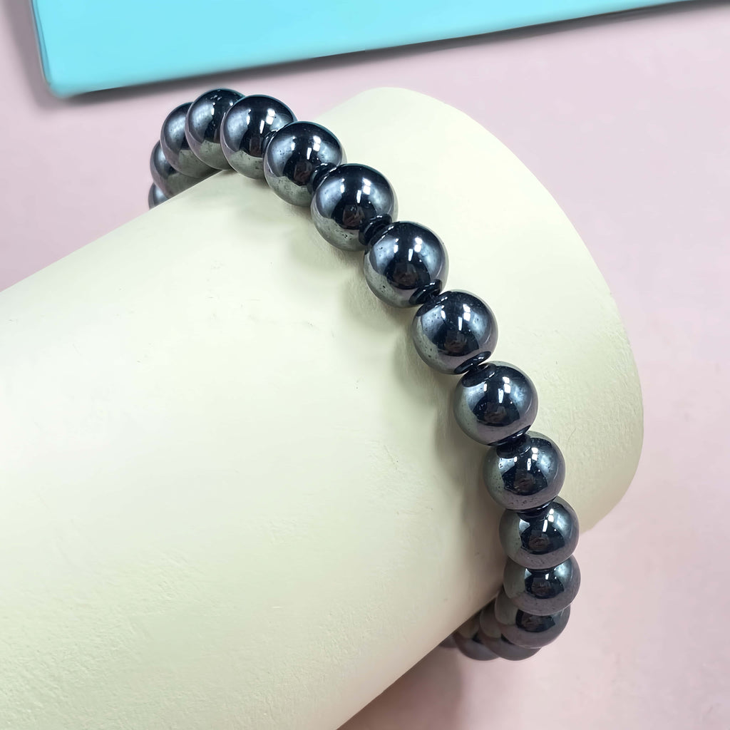 Hematite for Weight Loss Braided Rope Crystal Bracelet