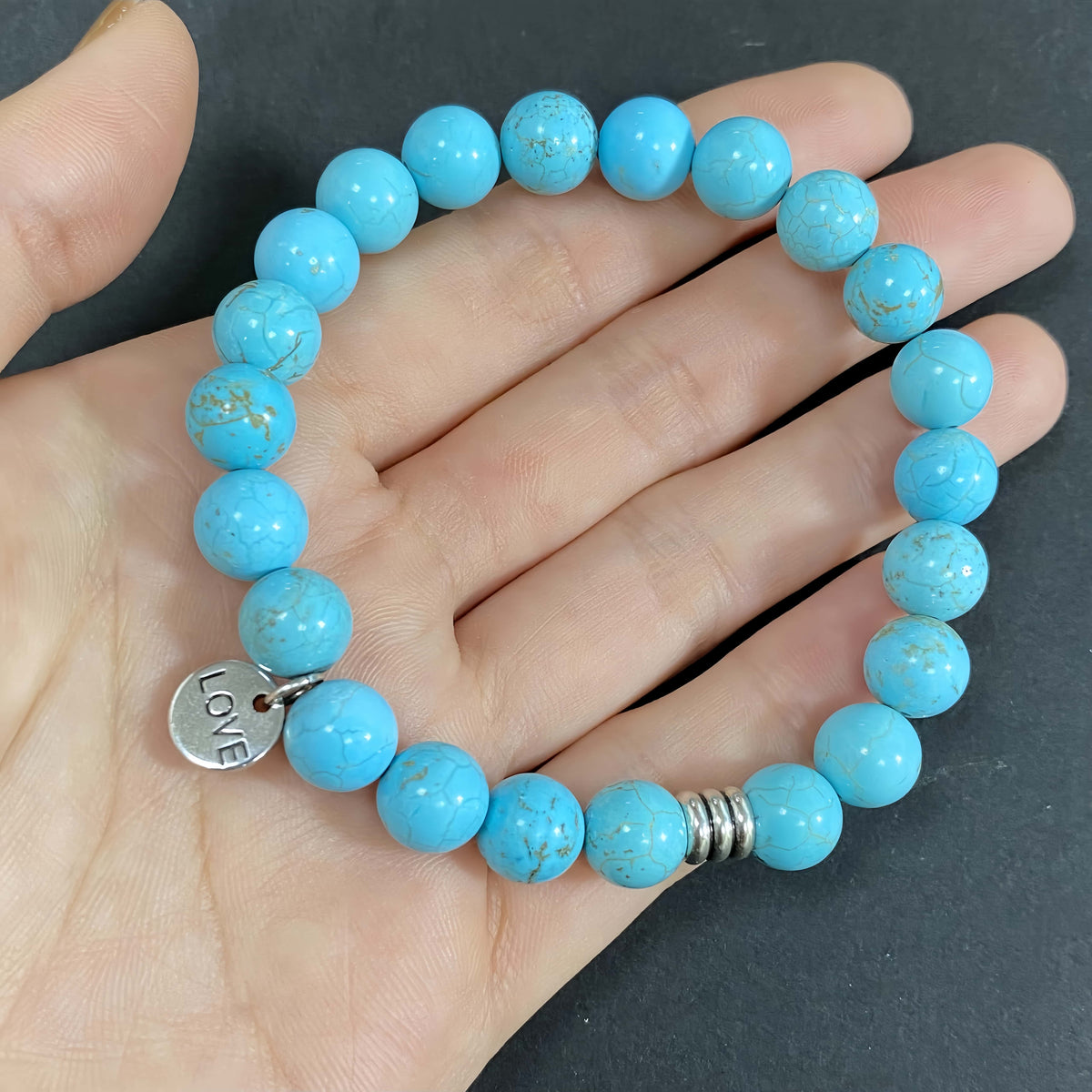 Turquoise Crystal Bracelet for Love and Relationship