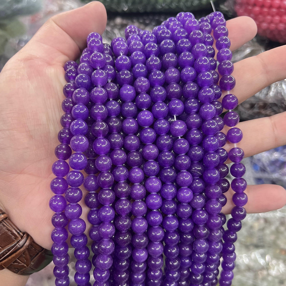$2.5--8mm semi precious beads #1 Free Shipping