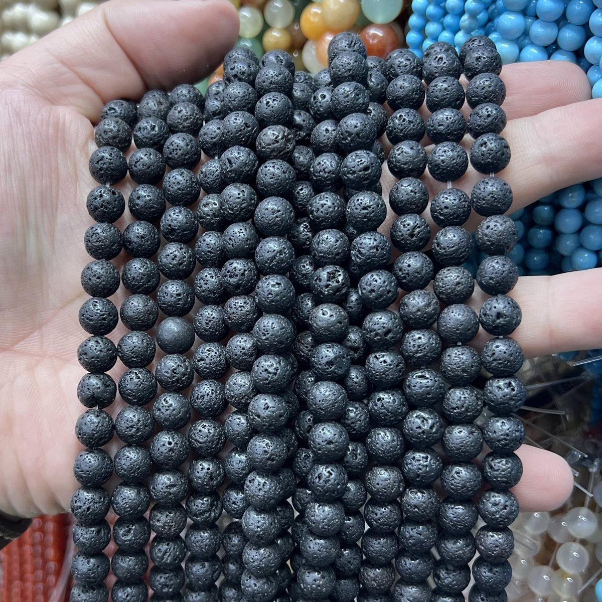 $2.5--8mm #2 Semi- Precious beadsFree Shipping