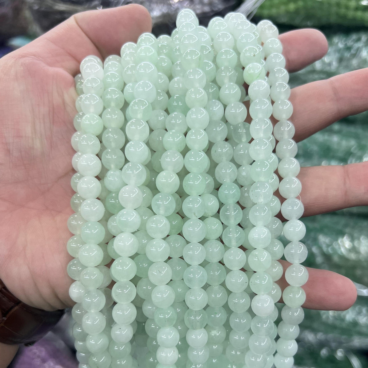 $2.5--8mm semi precious beads #1 Free Shipping