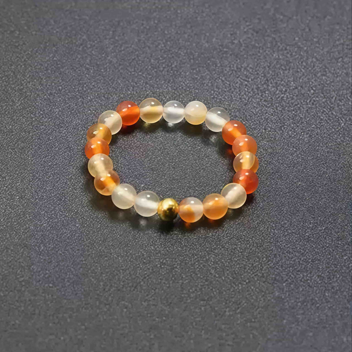 3mm Multi Round Bead Ring Elastic Rings Stackable