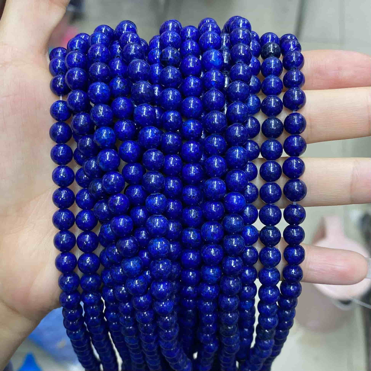 Color Jade Beads Round Smooth/Faceted Beads 6mm/8mm/10mm