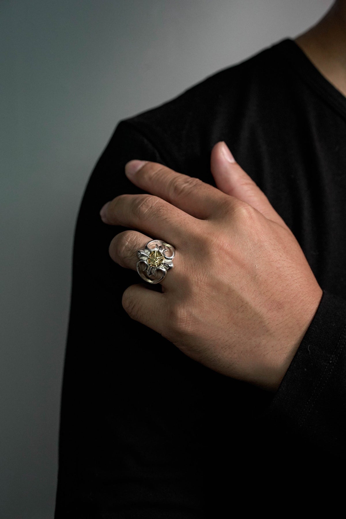 Takahashi Goro Cherry Handmade Sterling Silver Ring