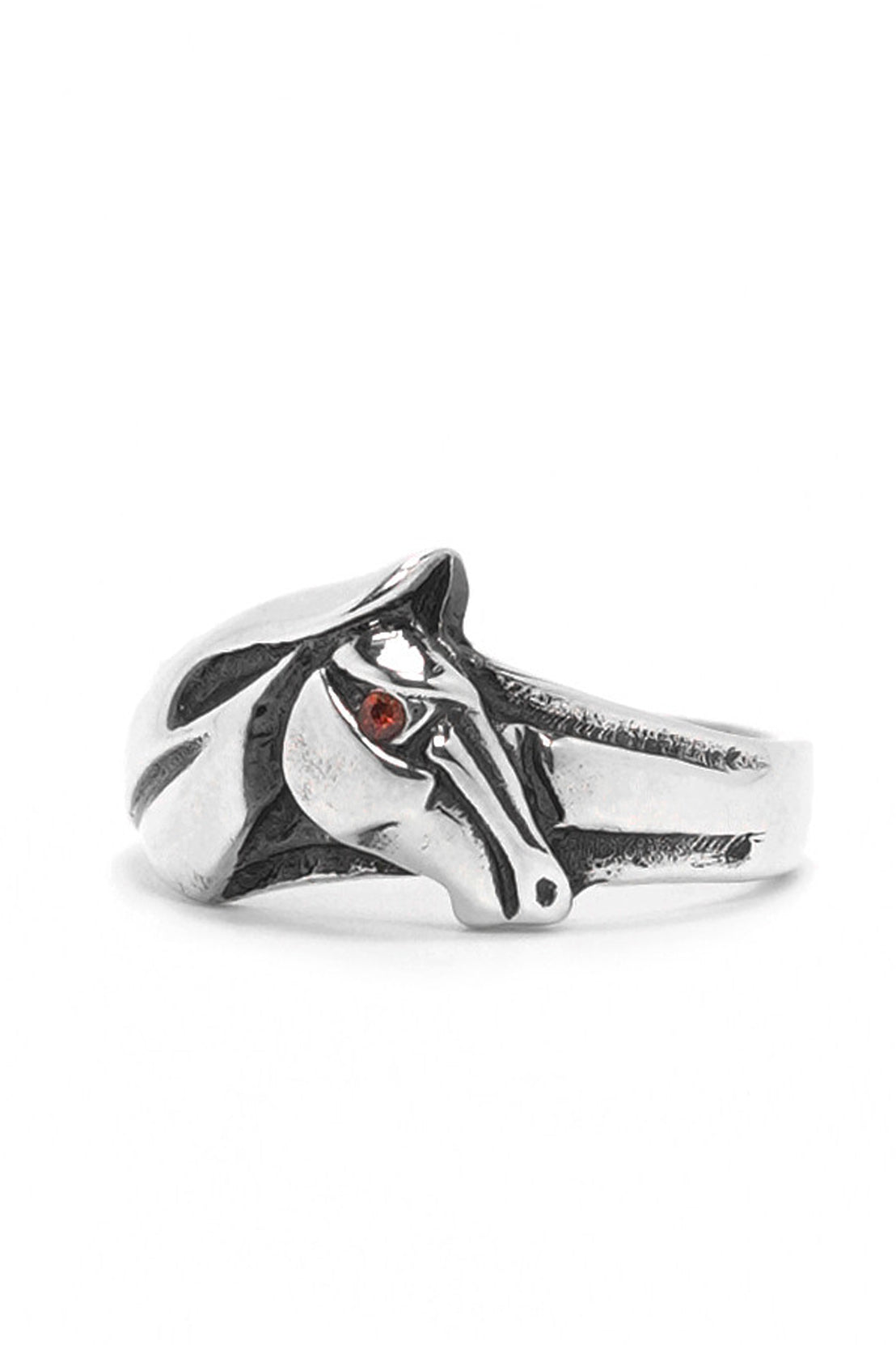 Horse Head Retro 925 Sterling Silver Ring